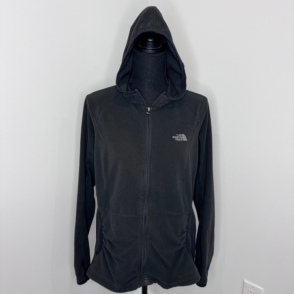 The North Face Black Fleece Women’s Zip Jacket (L) - Picture 2 of 9